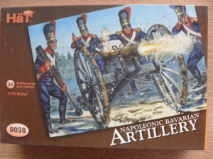 HAT INDUSTRIES 1/72 8038 NAPOLEONIC BAVARIAN ARTILLERY